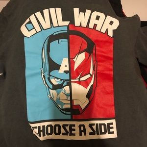 Boys Marvel shirt